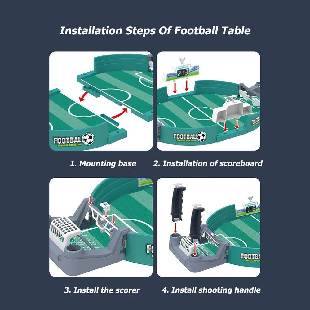 Tabletop Soccer Game For Family Fun 5