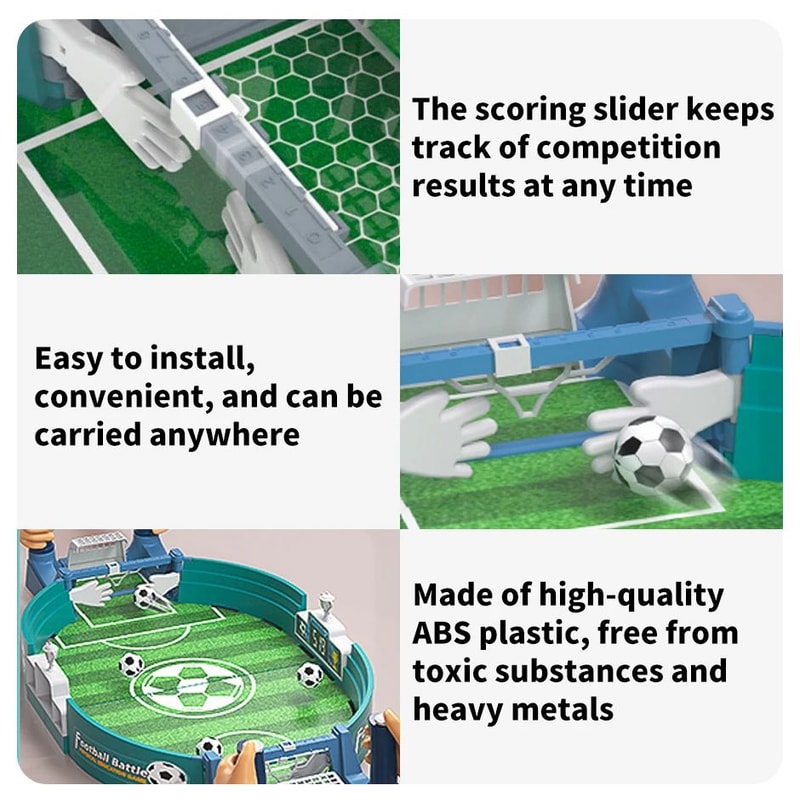 Tabletop Soccer Game For Family Fun 10