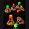 LED Glow Badminton Shuttlecocks Set 5