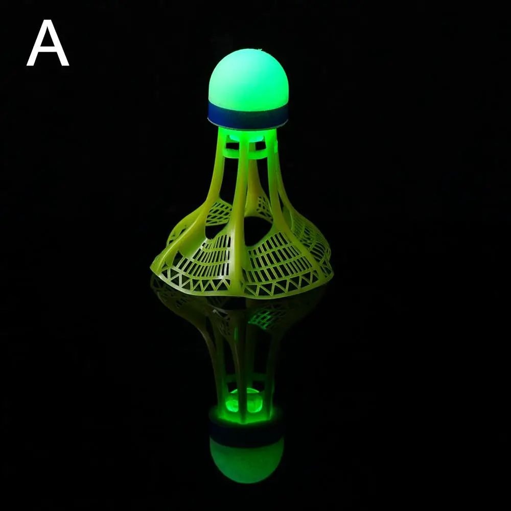 LED Glow Badminton Shuttlecocks Set 7