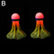 LED Glow Badminton Shuttlecocks Set 11