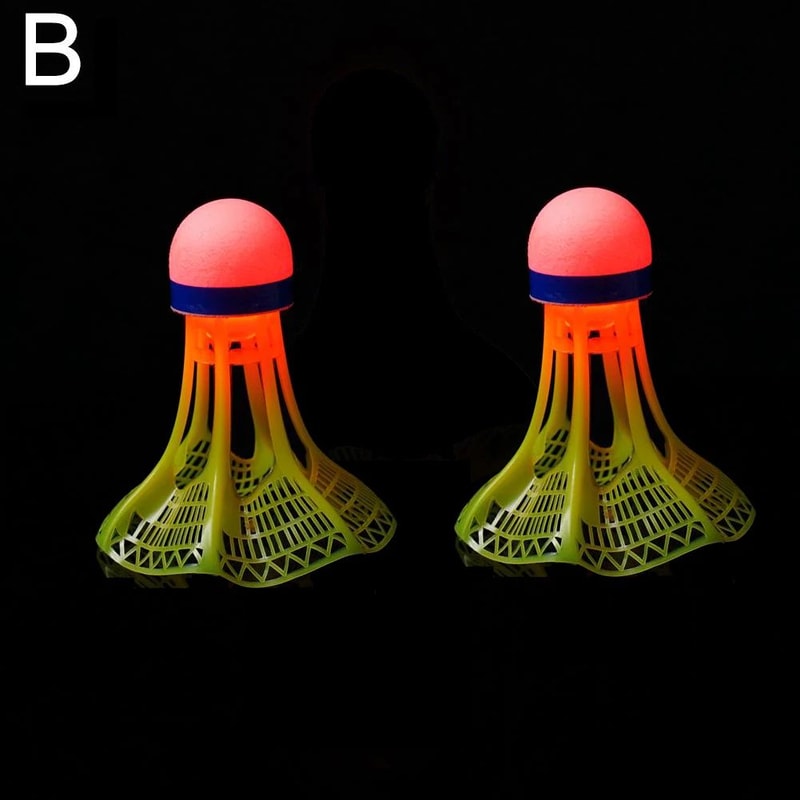 LED Glow Badminton Shuttlecocks Set 11