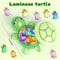 Glow Turtle Figurine Set For Home Decor 4