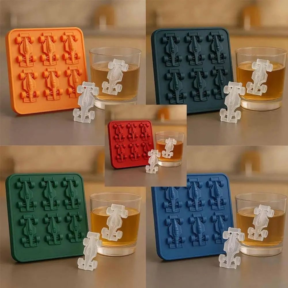 Formula Racing Car Ice Mold Tray 8