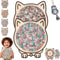 Wooden Cat Jigsaw Puzzle Home Decor 5