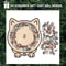Wooden Cat Jigsaw Puzzle Home Decor 6