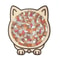 Wooden Cat Jigsaw Puzzle Home Decor 9