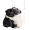 Cute Pug Car Mirror Charm 13