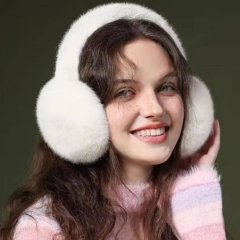 Fluffy Winter Earmuffs For Cold Weather 2