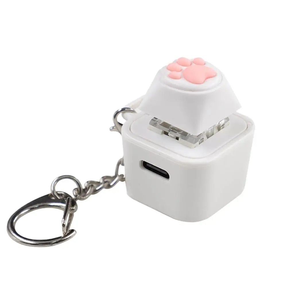 Funny Animal With Sounds Fidget Keychain 13