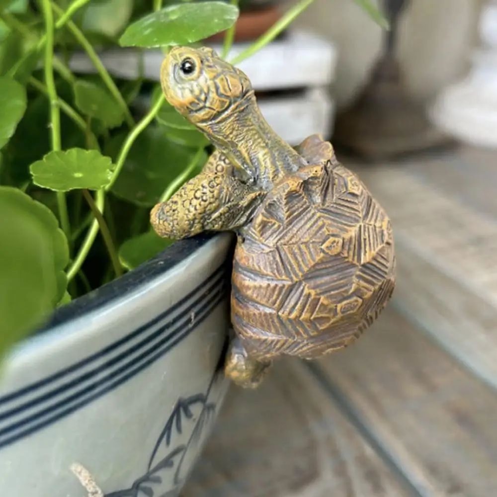 Cute Turtle Plant Pot Hanger 1