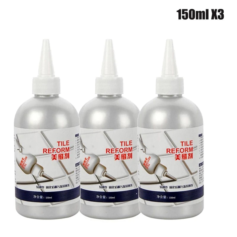 3 Pcs Waterproof Tile Grout Refill Sealer 0