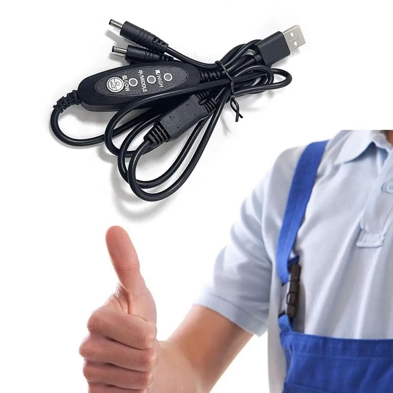 USB Cooling Fan Control Cable 1