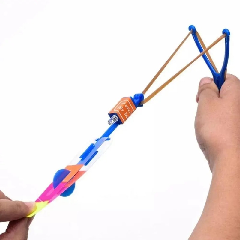 LED Flying Slingshot Toy Set 9