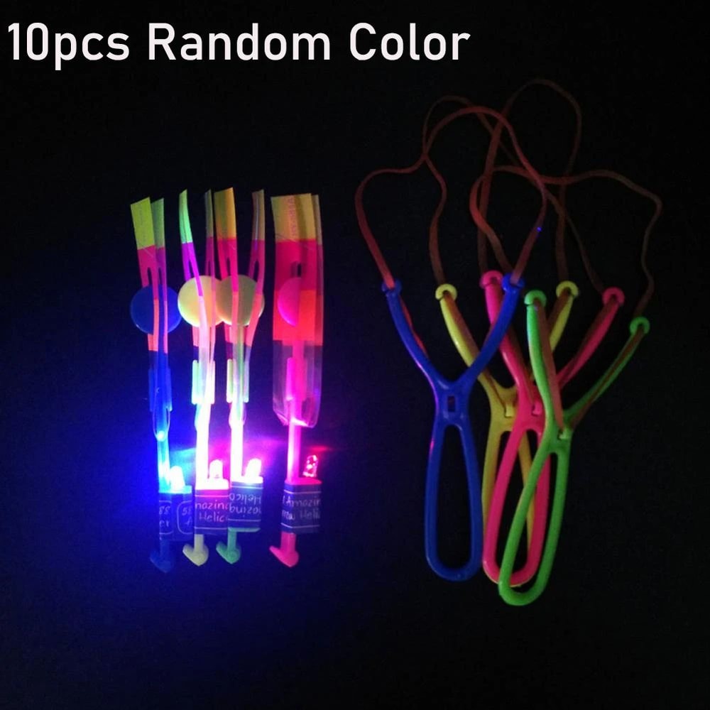 LED Flying Slingshot Toy Set 10