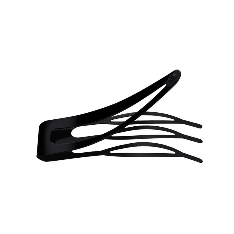 Double Grip Metal Hair Clips Set 6