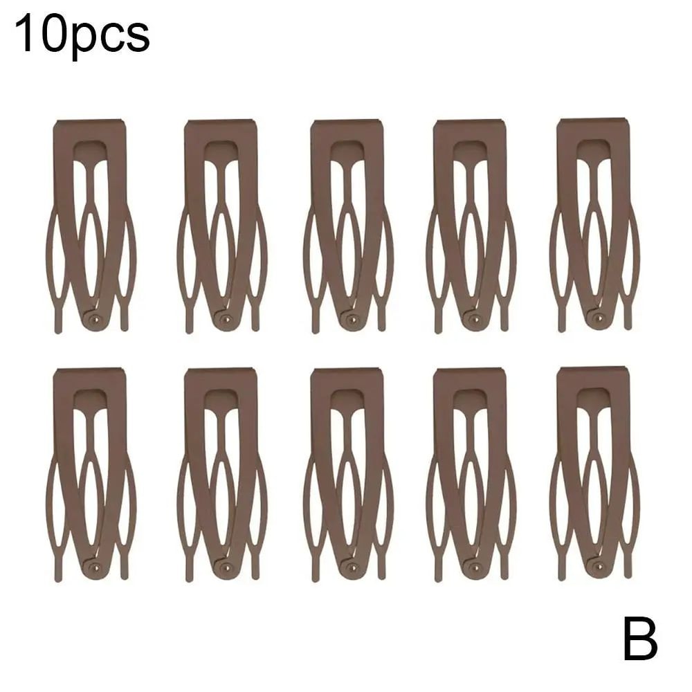 Double Grip Metal Hair Clips Set 13