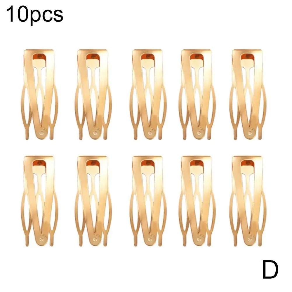 Double Grip Metal Hair Clips Set 15