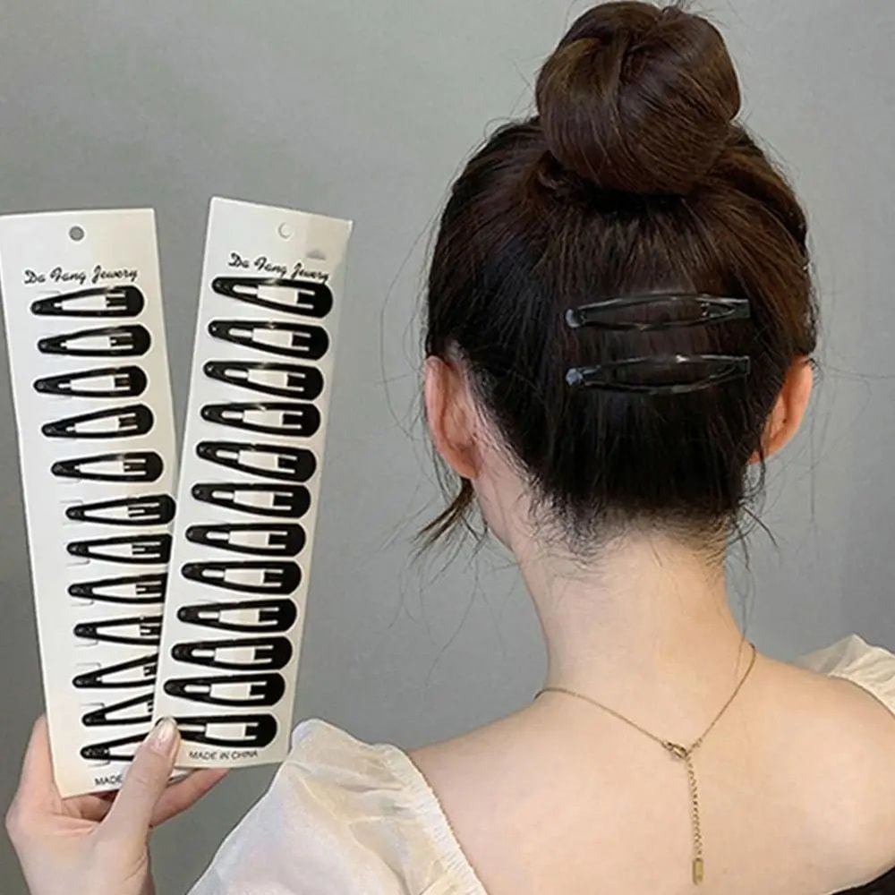 Double Grip Metal Hair Clips Set 16