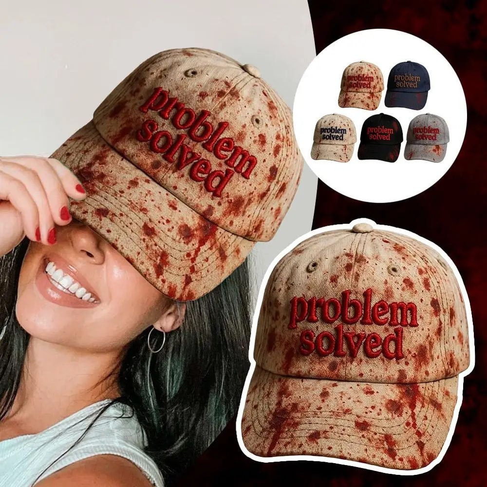 Bloody Halloween Baseball Cap 7