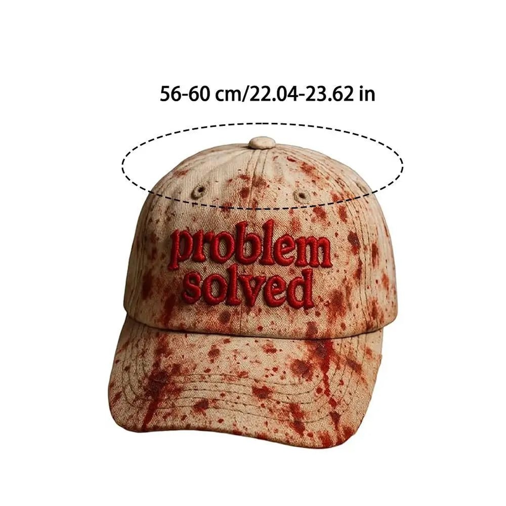 Bloody Halloween Baseball Cap 1