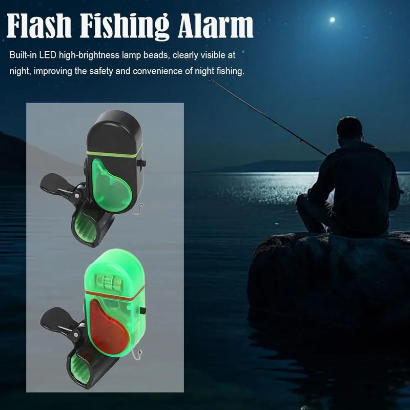 LED Fishing Bite Alarm Clip 5