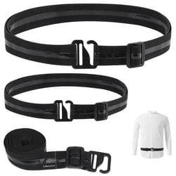 adjustable shirt stay belt for men