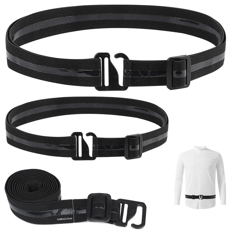 Adjustable Shirt Stay Belt For Men 0
