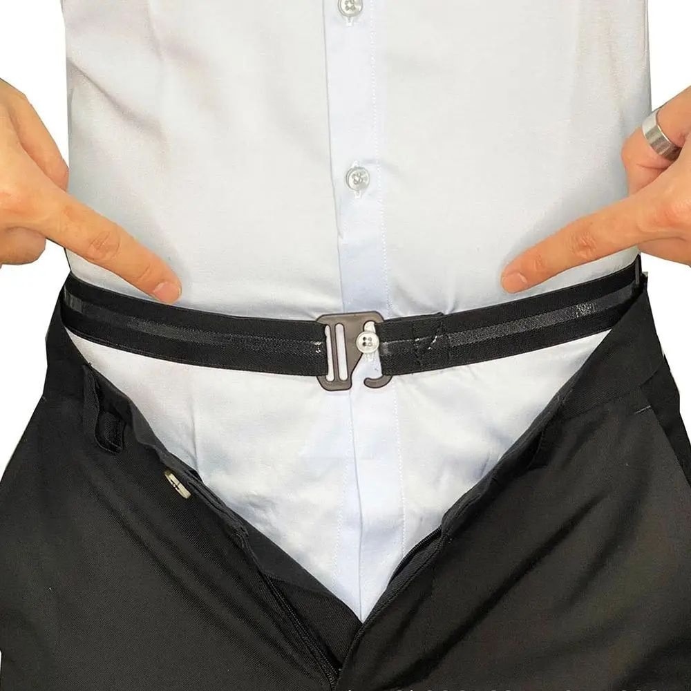 Adjustable Shirt Stay Belt For Men 2