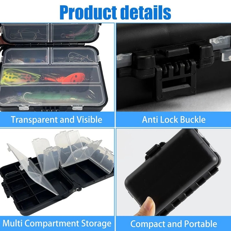 Portable Fishing Tackle Storage Box 3