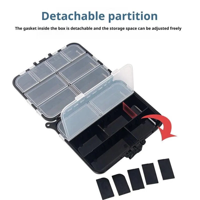 Portable Fishing Tackle Storage Box 10