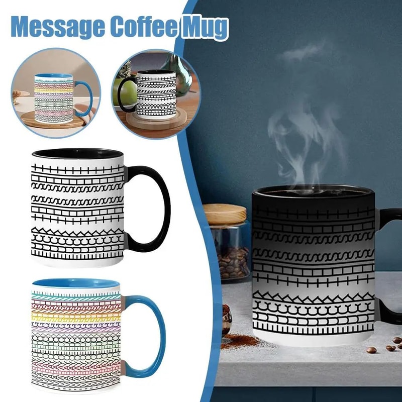 Magic Heat Reveal Coffee Mug 6