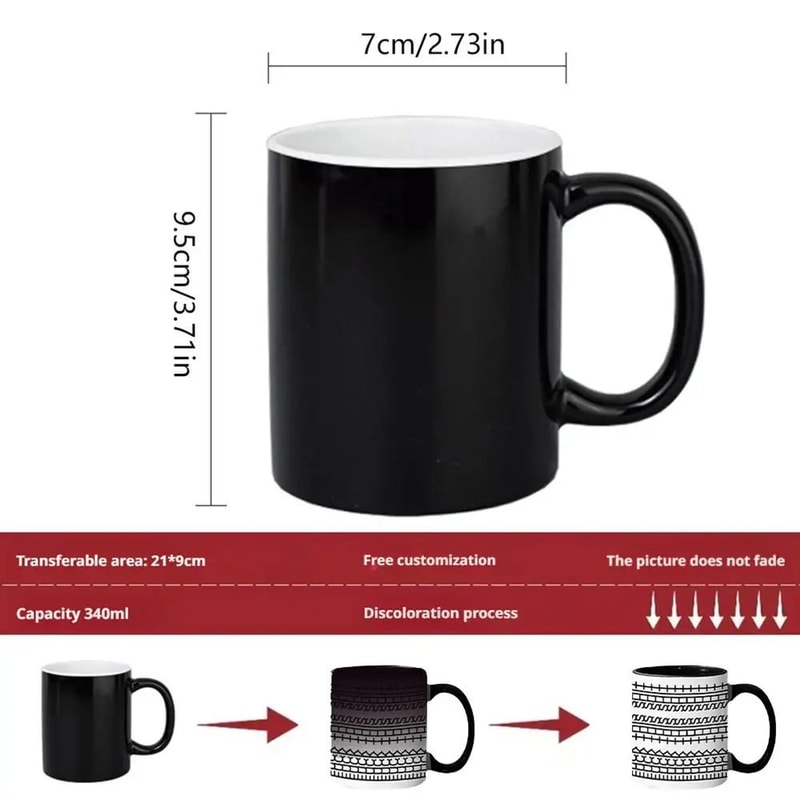 Magic Heat Reveal Coffee Mug 11