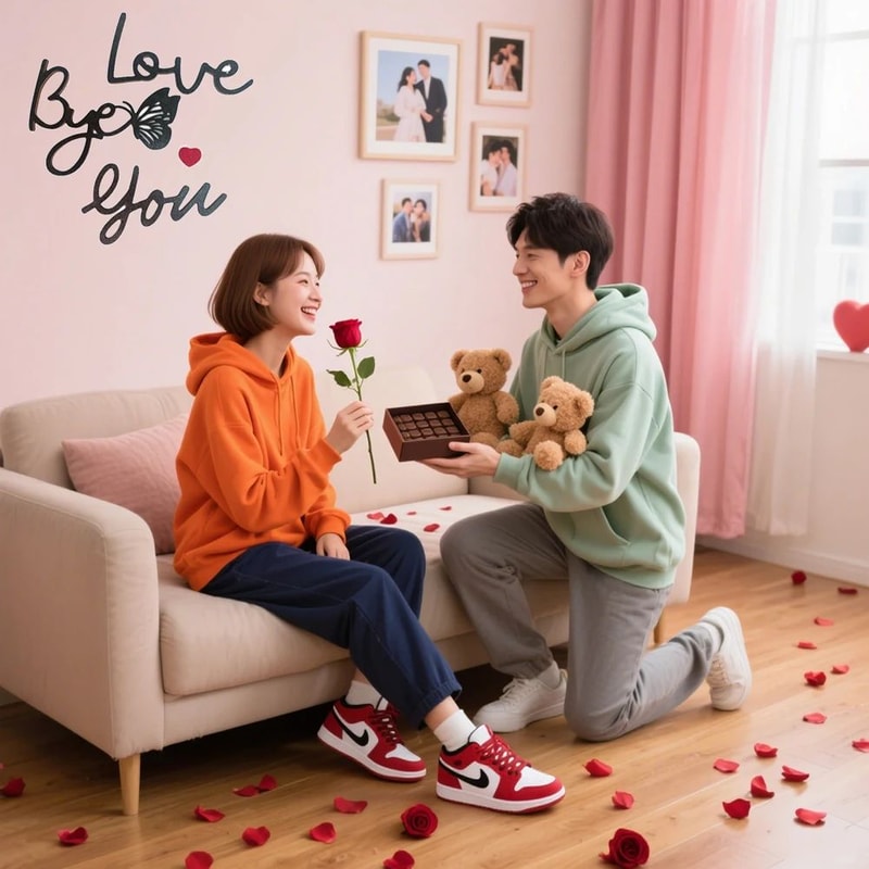 Wooden Script Wall Sign Love You Bye 2