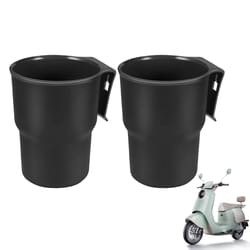 2 pcs universal motorcycle cup holder clamp set