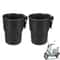 2 Pcs Universal Motorcycle Cup Holder Clamp Set 0