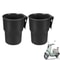 2 Pcs Universal Motorcycle Cup Holder Clamp Set 0