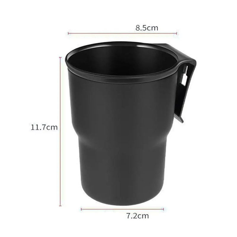 2 Pcs Universal Motorcycle Cup Holder Clamp Set 7