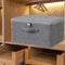 Foldable Fabric Storage Box With Lid 1