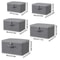 Foldable Fabric Storage Box With Lid 6