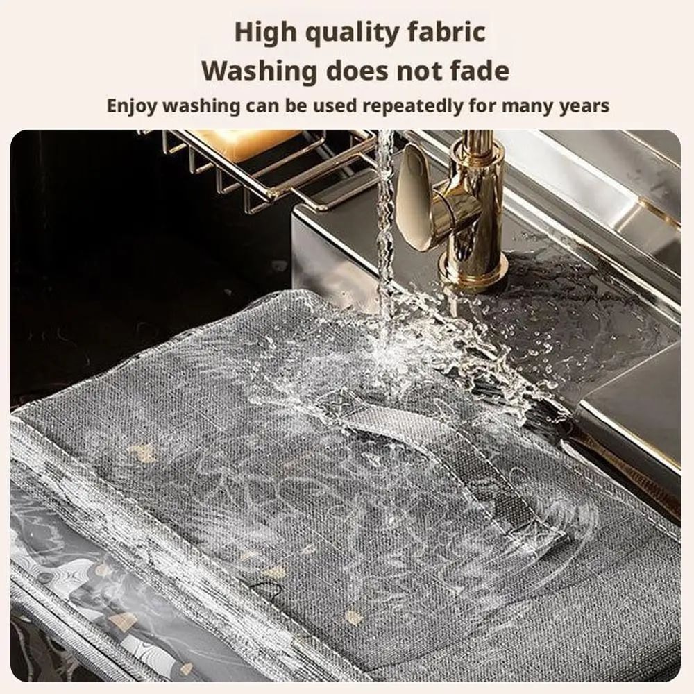 Foldable Fabric Storage Box With Lid 7