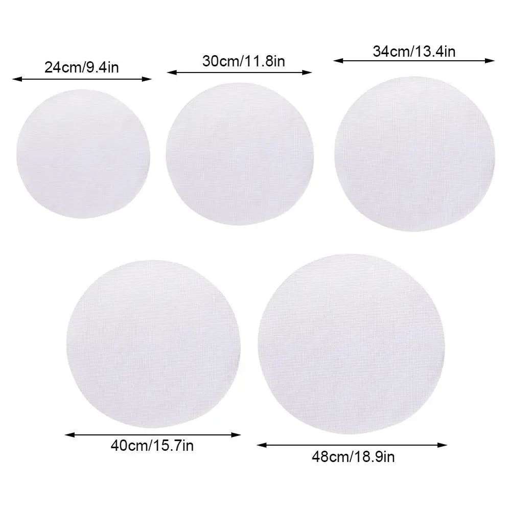 Silicone Non Stick Steamer Mat Set 9