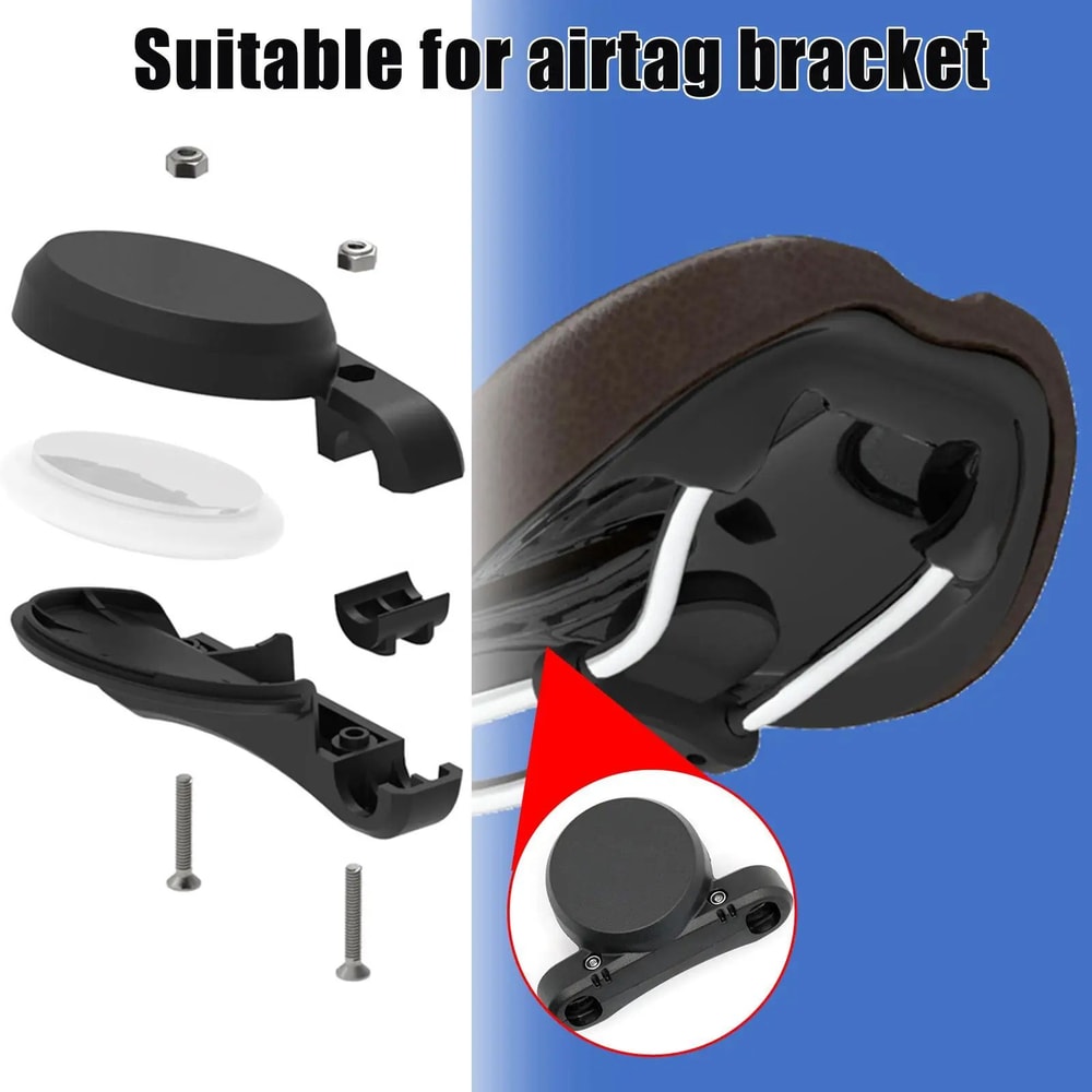 Hidden Bike AirTag Saddle Mount 5
