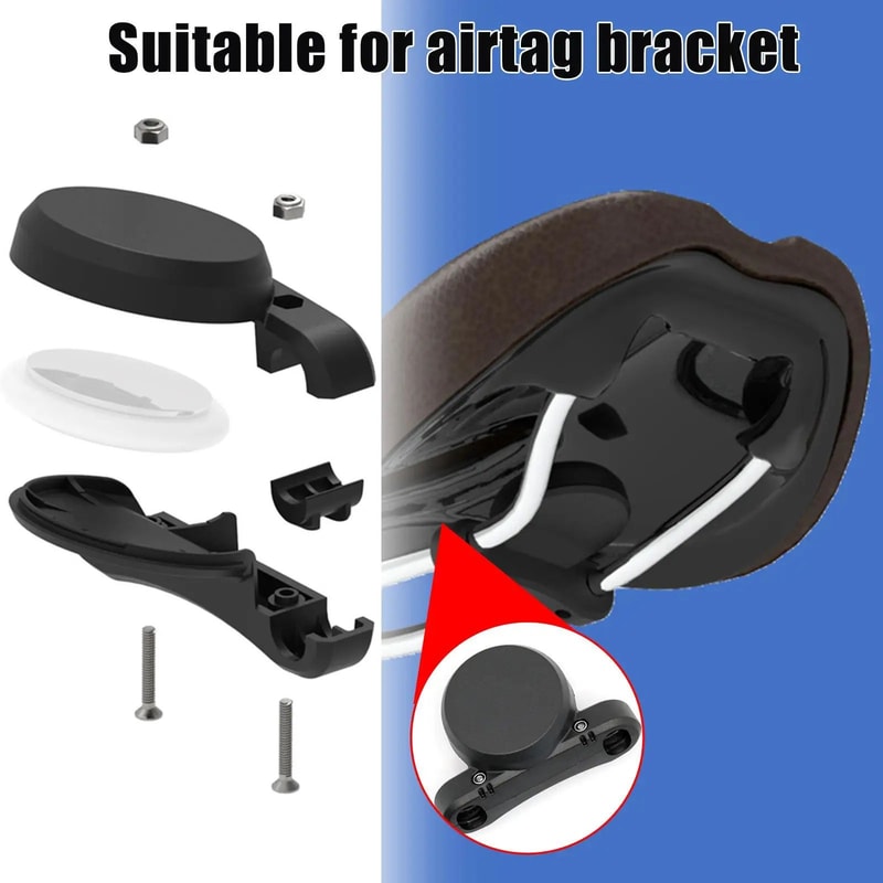 Hidden Bike AirTag Saddle Mount 5