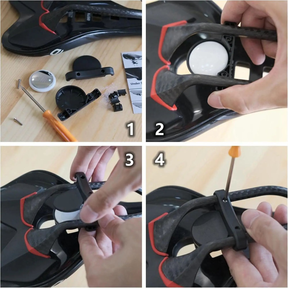 Hidden Bike AirTag Saddle Mount 7