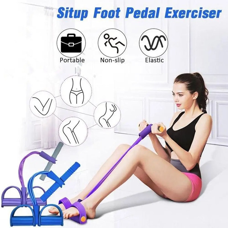 Pedal Resistance Band Exercise Trainer 10