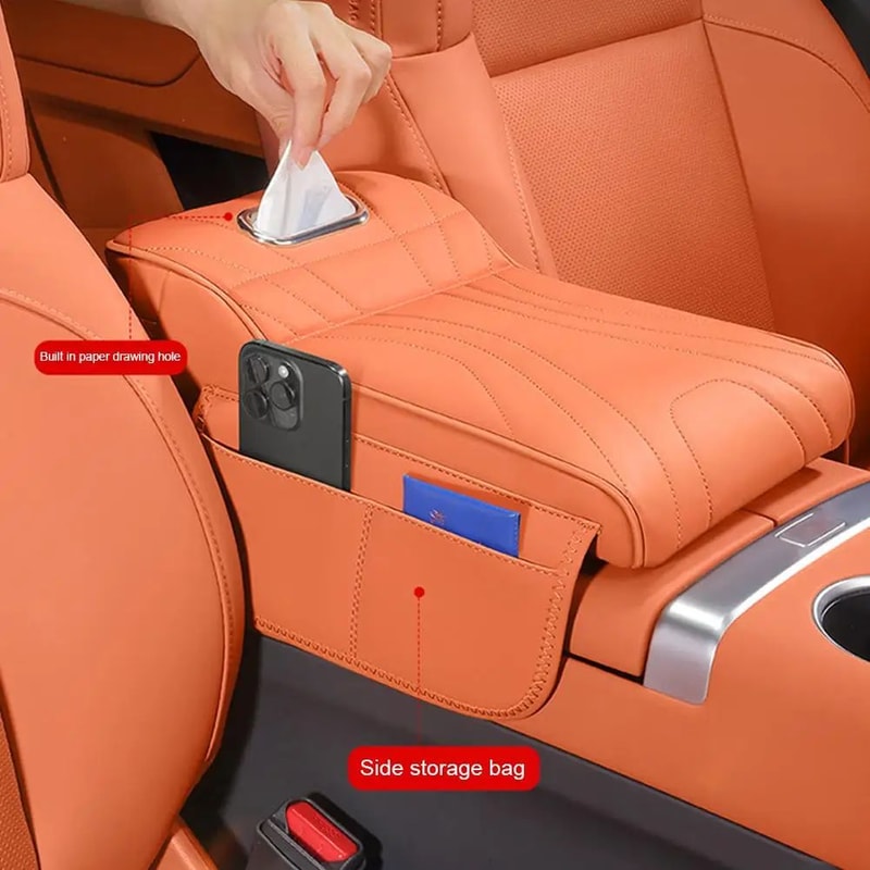 Memory Foam Car Armrest Booster Pad 4
