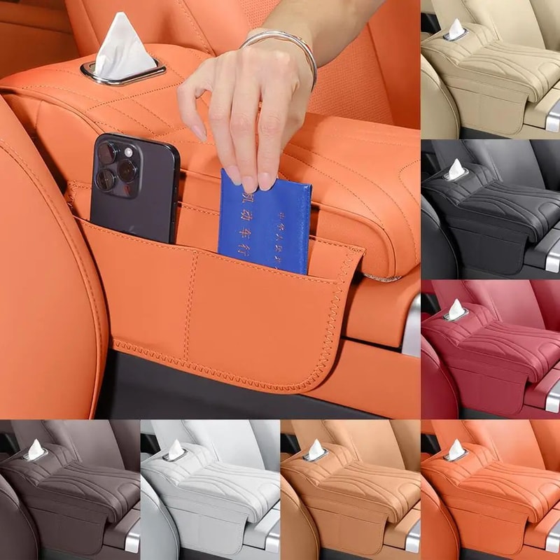 Memory Foam Car Armrest Booster Pad 5