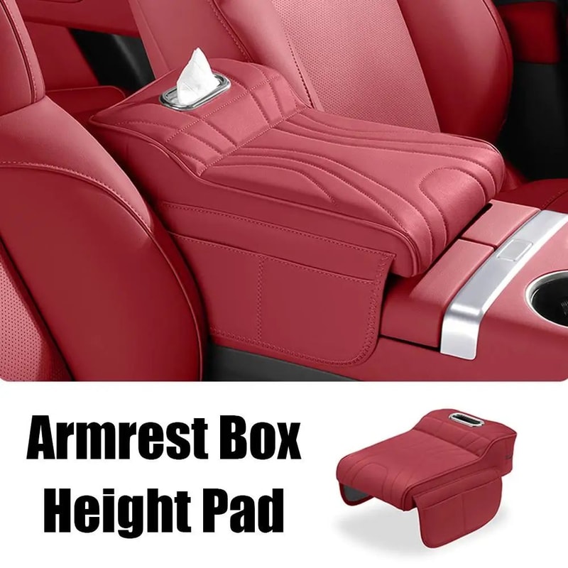 Memory Foam Car Armrest Booster Pad 16