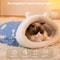 Plush Pet Sleeping Bag Bed 1